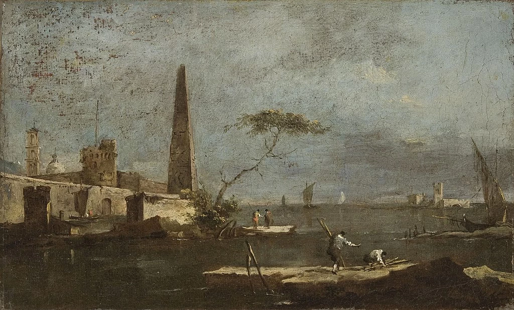 Capriccio con obelisco - Philadelphia Museum of Art